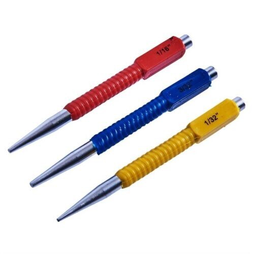 Nagelstanze set farbkodiert - set,